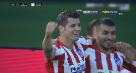 马竞帽子戏法逆转巴列卡诺，全胜战绩直指皇马